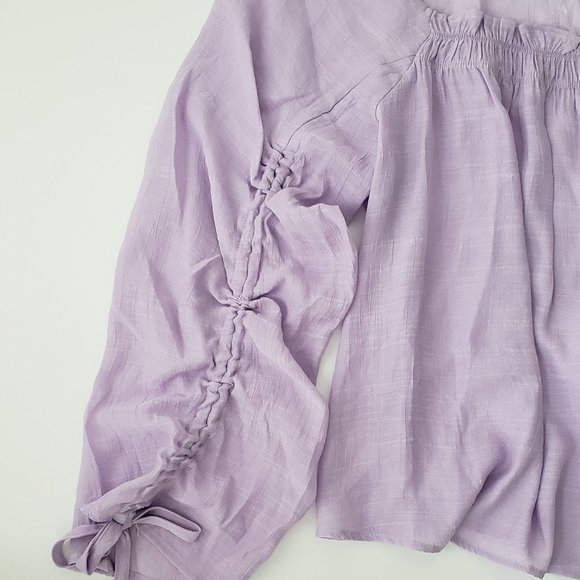 ZAC & RACHEL Ruched Blouse - Picture 5 of 10